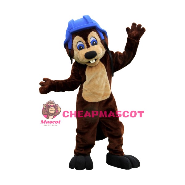 Sport Beaver Mascot Costume