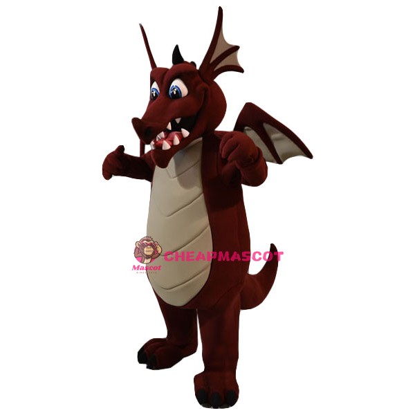 Fierce Realistic Dragon Mascot Costume