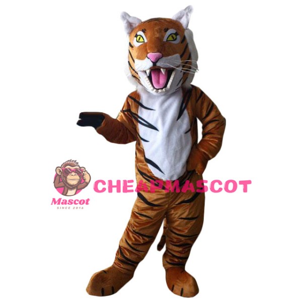 Affordable Superb Tiger Mascot Costume