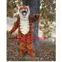 Superb Fierce Realistic Tiger Mascot Costume