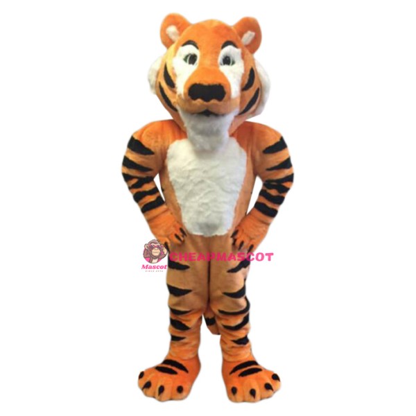Friendly  Lightweight Realistic Tiger Mascot Costume