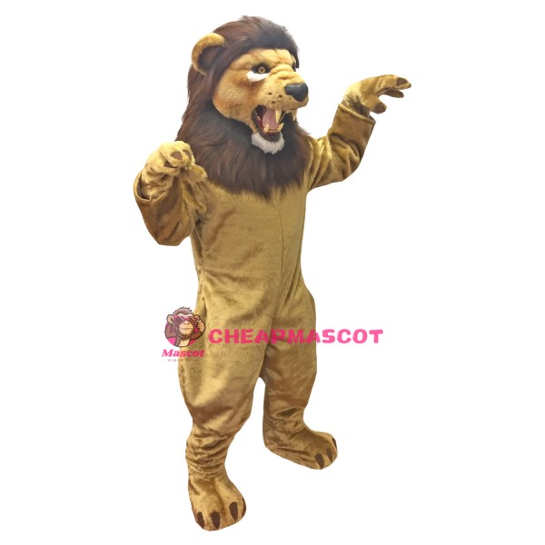 Power Fierce Lion Mascot Costume