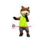 Sport Realistic Fox Mascot Costume