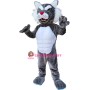 Realistic Bobcat Mascot Costume