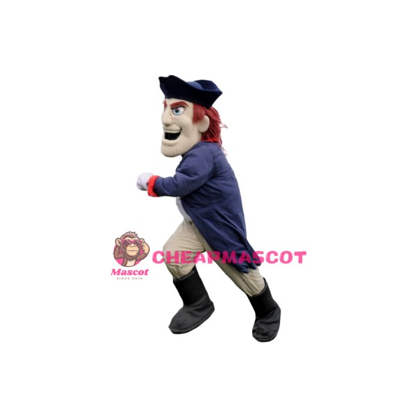 Brave Lightweight Patriot Mascot Costume