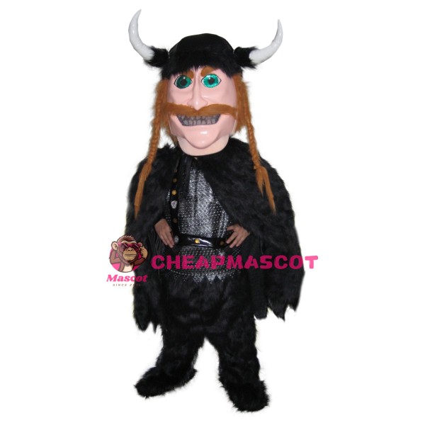 Superb Realistic Viking Mascot Costume