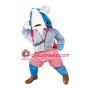Realistic Blue Shark Mascot Costume