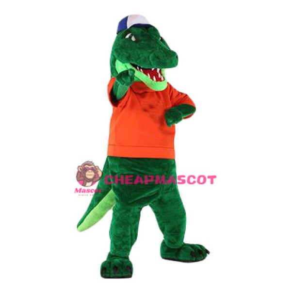 Power Sport Alligator Mascot Costume