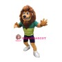 Friendly Power Lion Mascot Costume