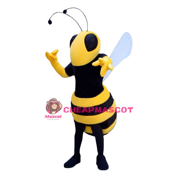 Superb Realistic Bee Mascot Costume
