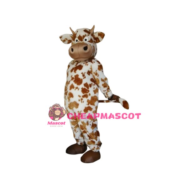 Superb Lovely Lightweight Cow Mascot Costume
