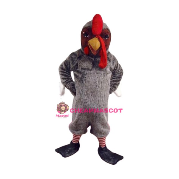 Superb Realistic Turkey Mascot Costume