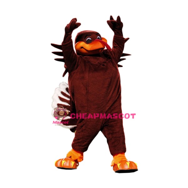 Power Sport Turkey Mascot Costume