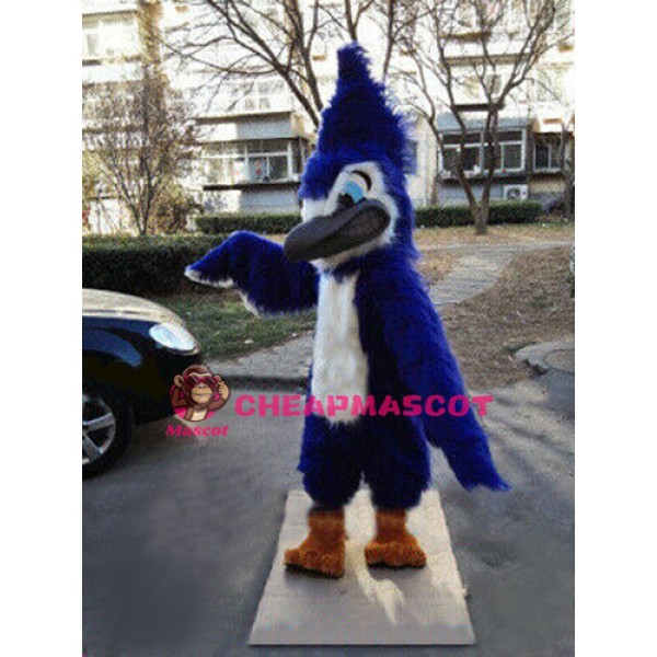 Superb Realistic Blue Jay Mascot Costume