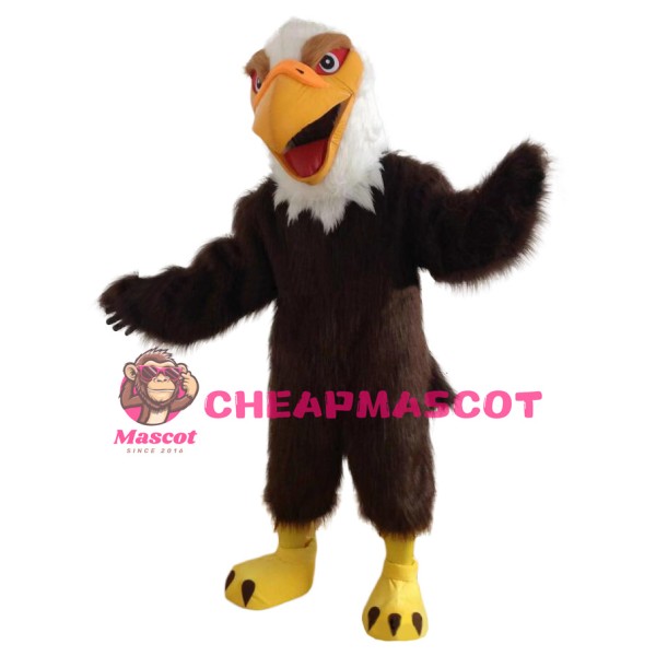 Superb Plush Eagle Mascot Costume
