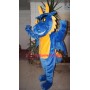 Affordable Blue Dragon Mascot Costume