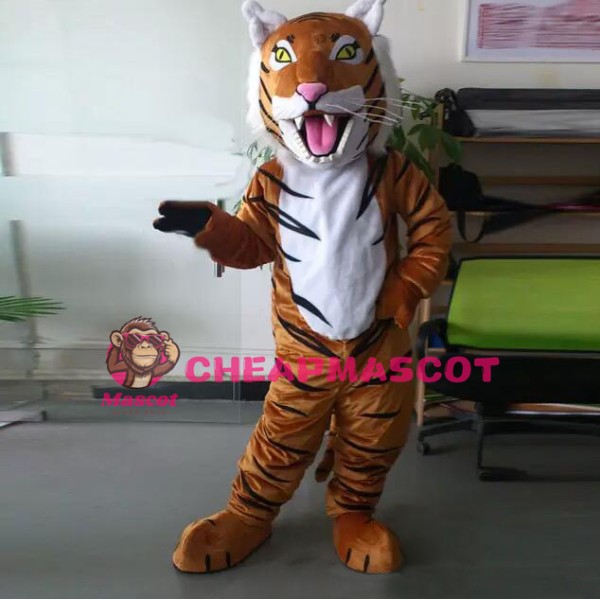 Affordable Realistic Tiger Mascot Costume