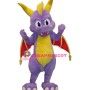 Lovely Purple Dragon Mascot Costume