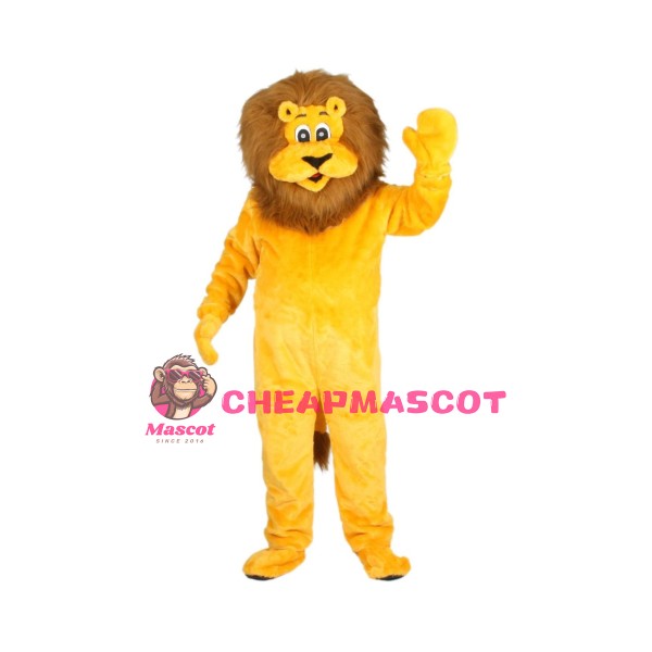 Lovely Realistic Lion Mascot Costume
