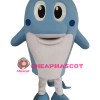 Lovely Lightweight Blue Dolphin Mascot Costume