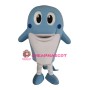 Lovely Lightweight Blue Dolphin Mascot Costume