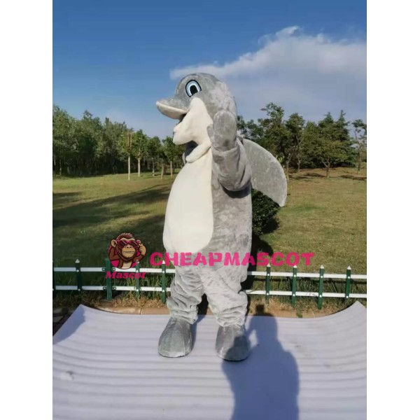 Lovely Realistic Dolphin Mascot Costume