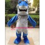 Realistic Lightweight Blue Shark Mascot Costume