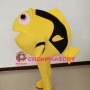 Affordable Yellow Fish Mascot Costume