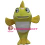 Affordable Lovely Yellow Fish Mascot Costume