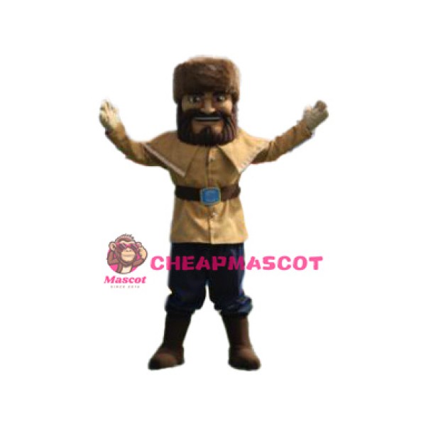 Friendly Lightweight Pioneer Mascot Costume