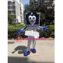 Friendly Lightweight Laptop Mascot Costume