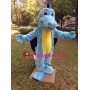 Light Blue Dragon Mascot Costume