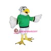 Realistic White Eagle Mascot Costume