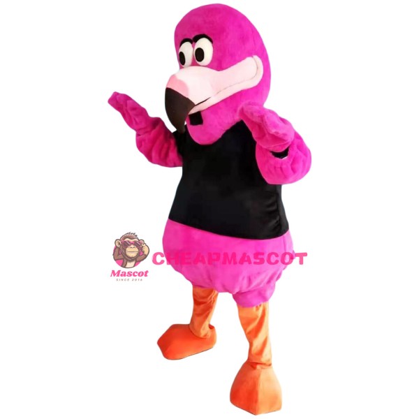 Affordable Pink Flamingo Mascot Costume