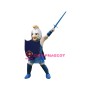 Friendly Spartan Warrior Mascot Costume