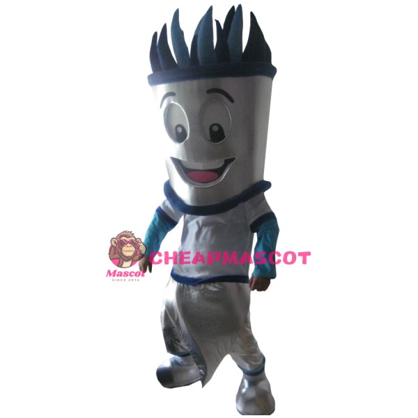 Happy Lightweight Torch Mascot Costume