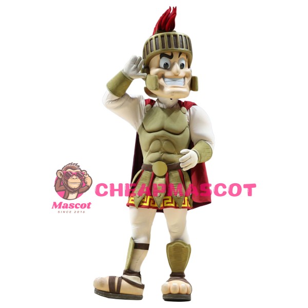 Sport Spartan Warrior Mascot Costume