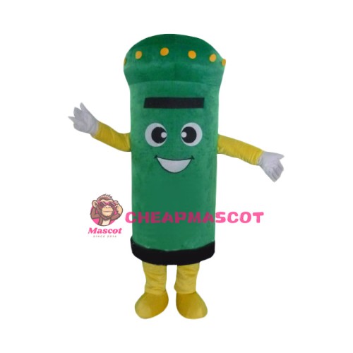Green Mailbox Mascot Costume