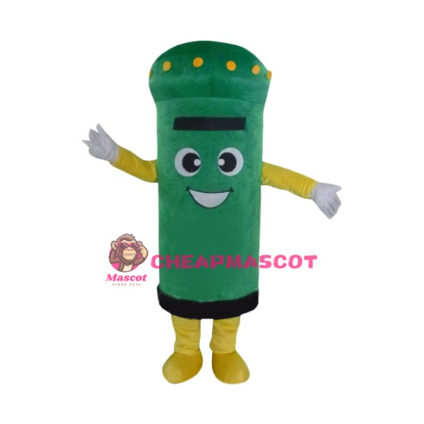 Green Mailbox Mascot Costume