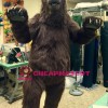 Superb Realistic Brown Bear Mascot Costume
