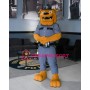 Power Police Bulldog Mascot Costume