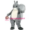 Lovely Realistic Grey Squirrel Mascot Costume