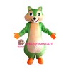 Affordable Green Squirrel Mascot Costume