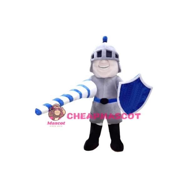 Friendly Lightweight Knight Mascot Costume