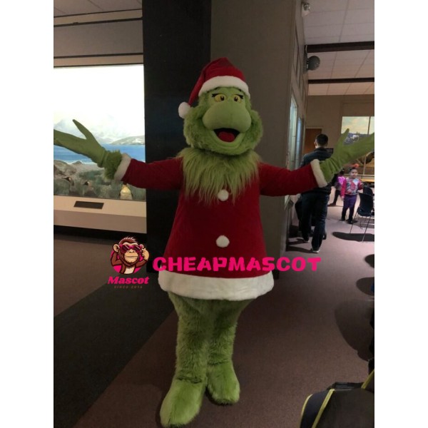 New Style Christmas Grinch Mascot Costume