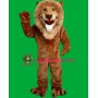 Superb Lightweight Friendly Lion Mascot Costume