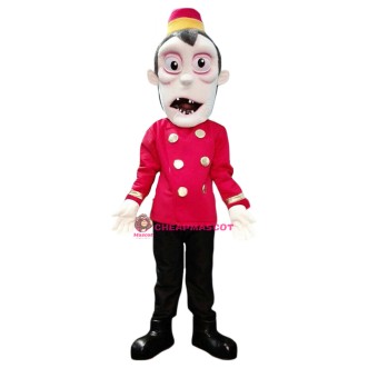 Halloween Zombie Mascot Costume