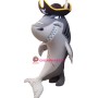 Superb Pirate Shark Mascot Costume