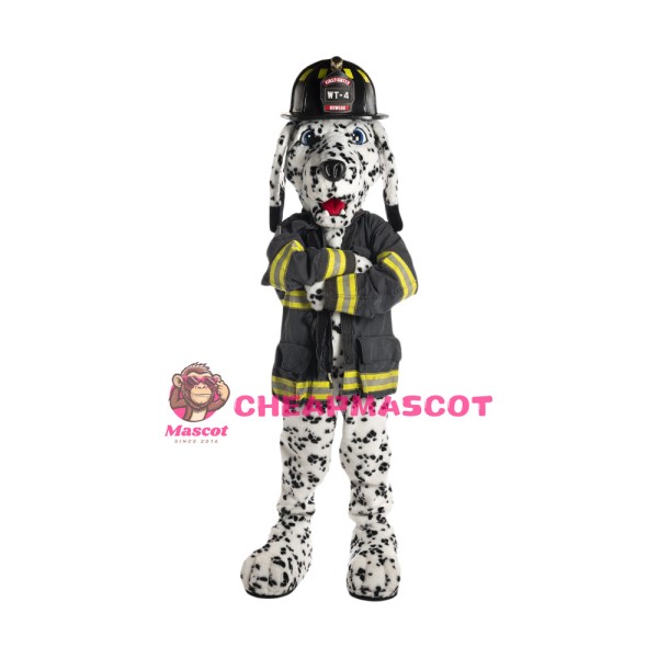 The Fire Dog Mascot Costume