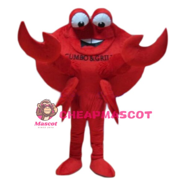 Big Red Crab Mascot Costume